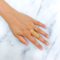 22k-gold-Versatile Marquise Mesh Ring