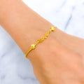 22k-gold-Unique Charming Love Bracelet 