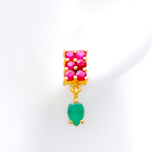 22k-gold-colorful-radiant-earrings