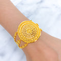 Striking Adorned Dome Bracelet