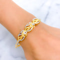 22k-gold-dazzling-wavy-bangle-bracelet