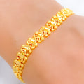 Decorative 22k Gold Bracelet