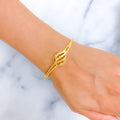 22k-gold-faceted-leaf-bangle-bracelet