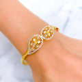 22k-gold-exclusive-feather-adorned-bangle-bracelet