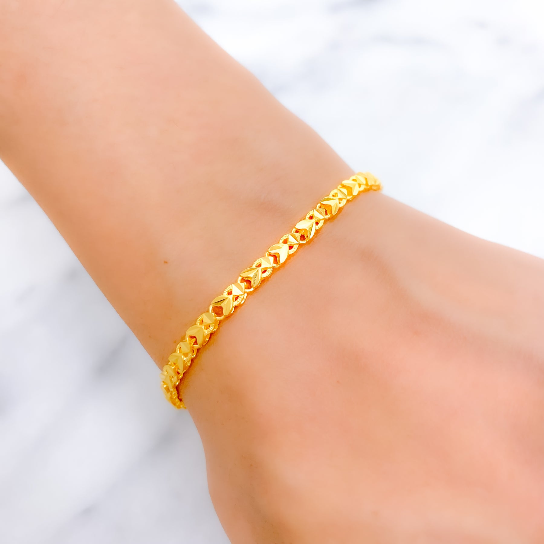 shangjie oem open bracelet dainty charms