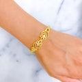 22k-gold-trendy-symmetrical-motif-bangle-bracelet