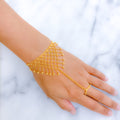 Chic Beaded 22k Gold Pachangala