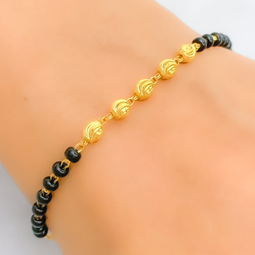 22k-gold-exquisite-black-bead-bracelet