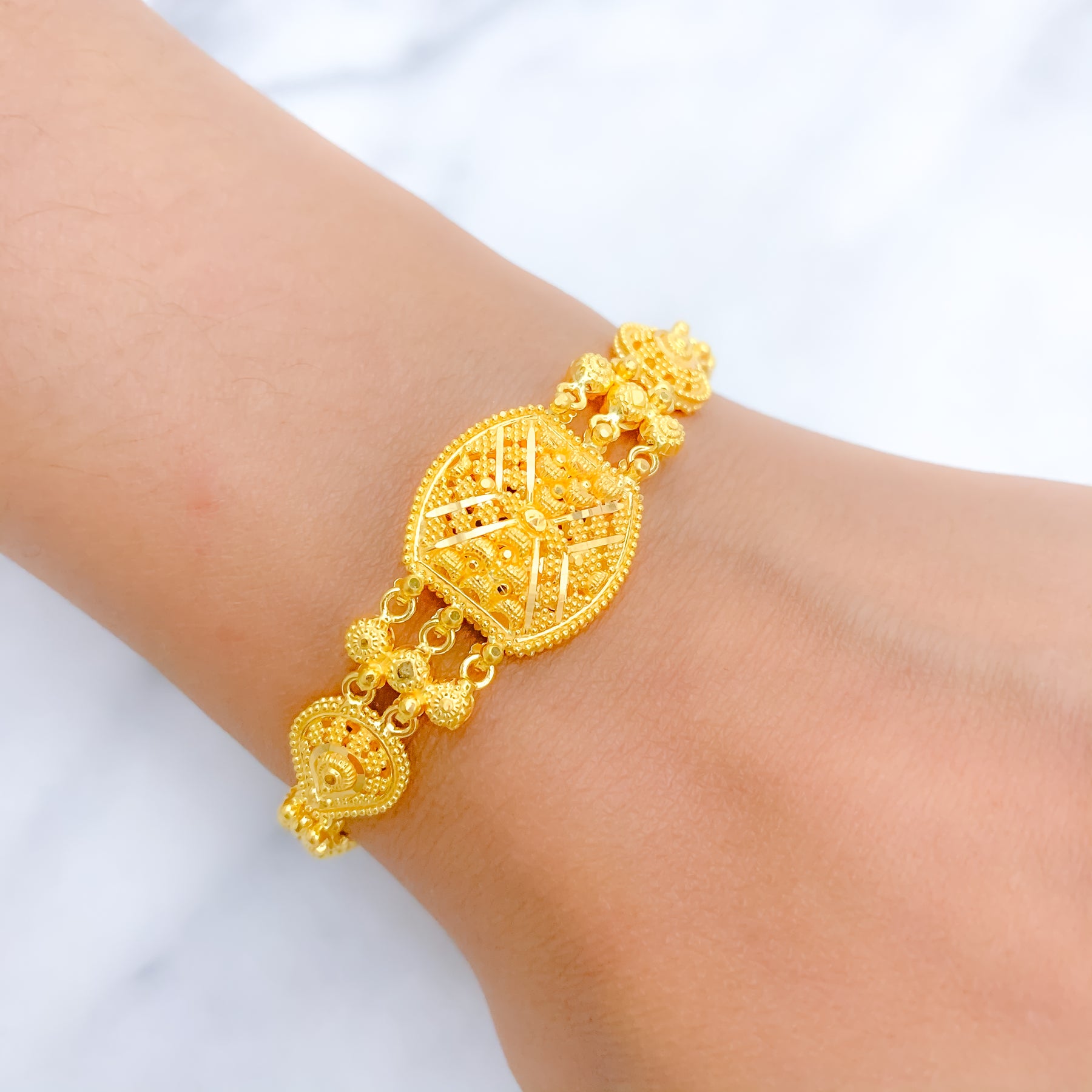 Beaded Meenakari Reversible Bracelet – Andaaz Jewelers