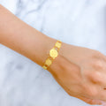 Marvelous Shiny 22k Gold Coins Bracelet