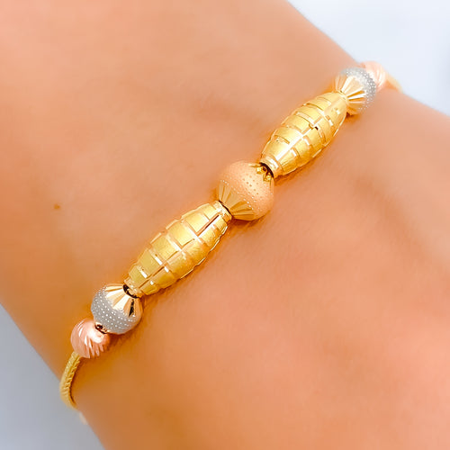 Mod Matte Striped Bracelet