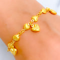 22k-gold-trendy-heart-bracelet
