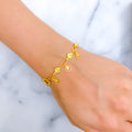 22k-gold-interlinked-star-charm-bracelet