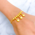22k-gold-elegant-jazzy-heart-bracelet
