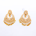 Regal Chand Style Pearl Earrings
