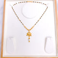 Traditional Mangal Sutra Necklace w/ Pearl Drop