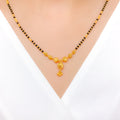 Hanging Orb 22k Gold Mangalsutra