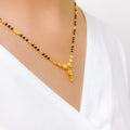 Lightweight Hanging 22k Gold Mangalsutra