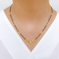 Dainty Orb 22k Gold Mangalsutra