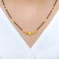 Dainty Orb 22k Gold Mangalsutra