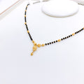 Gold Bead Accented 22k Gold Mangalsutra
