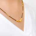 Chic Wavy Bead Mangalsutra