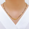 Fancy Shimmering 22k Gold Mangalsutra