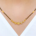 Fancy Shimmering 22k Gold Mangalsutra