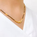 Fancy Shimmering 22k Gold Mangalsutra