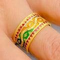 Extravagant Striking 22k Gold Band