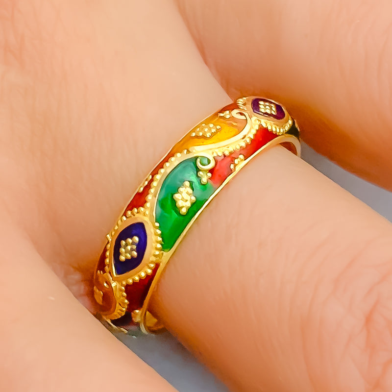 Intricate Elegant 22k Gold Ring