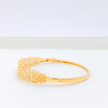 Sleek Regal 22k Gold Bangle Bracelet