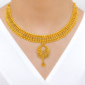 Elegant Kundan Accented 22k Gold Set