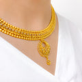 Elegant Kundan Accented 22k Gold Set