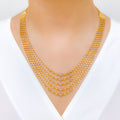 Modern Two-Tone Five Lara Necklace Set