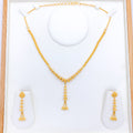 Unique Chandelier Drop Necklace Set