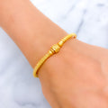 Lavish Fine 22k gold Flexi Bangle Bracelet