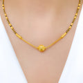Radiant Sophisticated Mangalsutra 22k Gold Necklace