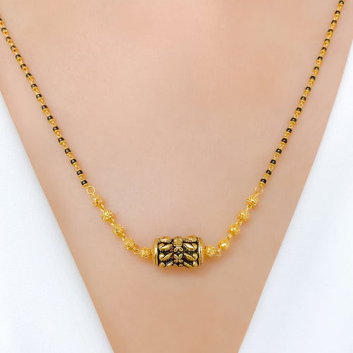 Ornate Mangalsutra 22k Gold Necklace