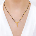 Gold Bead Accented 22k Gold Mangalsutra