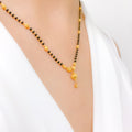 Gold Bead Accented 22k Gold Mangalsutra