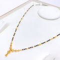 Lightweight Hanging 22k Gold Mangalsutra