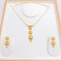 Three Drop Pearl Necklace Set