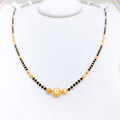 Accented Orb 22k Gold Mangalsutra