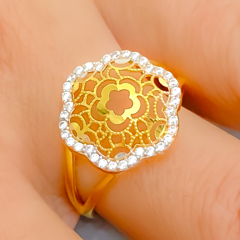 sparkling-flower-22k-gold-cz-ring