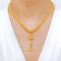 Chic Orb Necklace 22k Gold Set