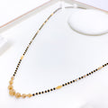 Fancy Shimmering 22k Gold Mangalsutra