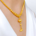 Chic Orb Necklace 22k Gold Set