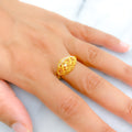 versatile-leaf-adorned-22k-gold-cz-ring
