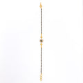 White Meenakari 22k Gold Bracelet